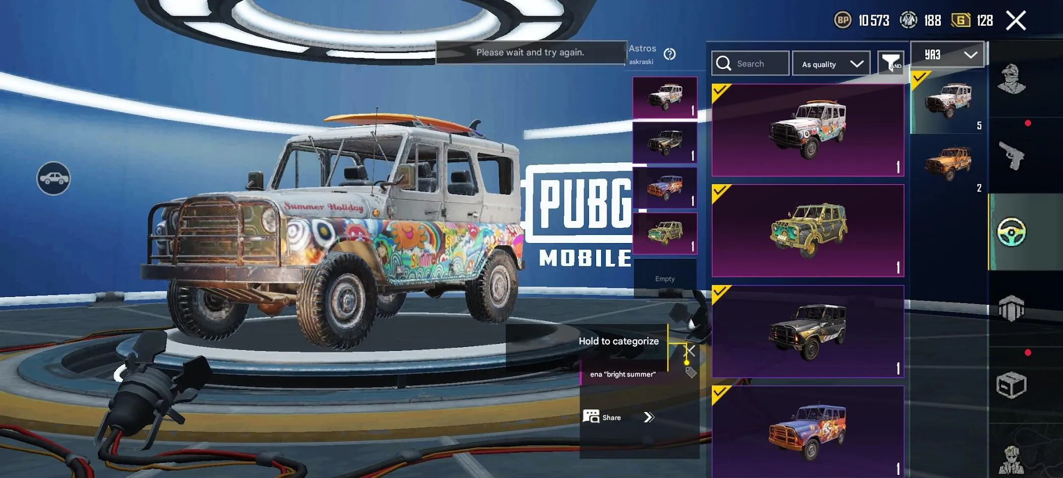 PGM253 PUBG IMBA ACCOUNT FAT ACCOUNT THE MOST VALUABLE NO SPORTCARS CONQUEROR (G)